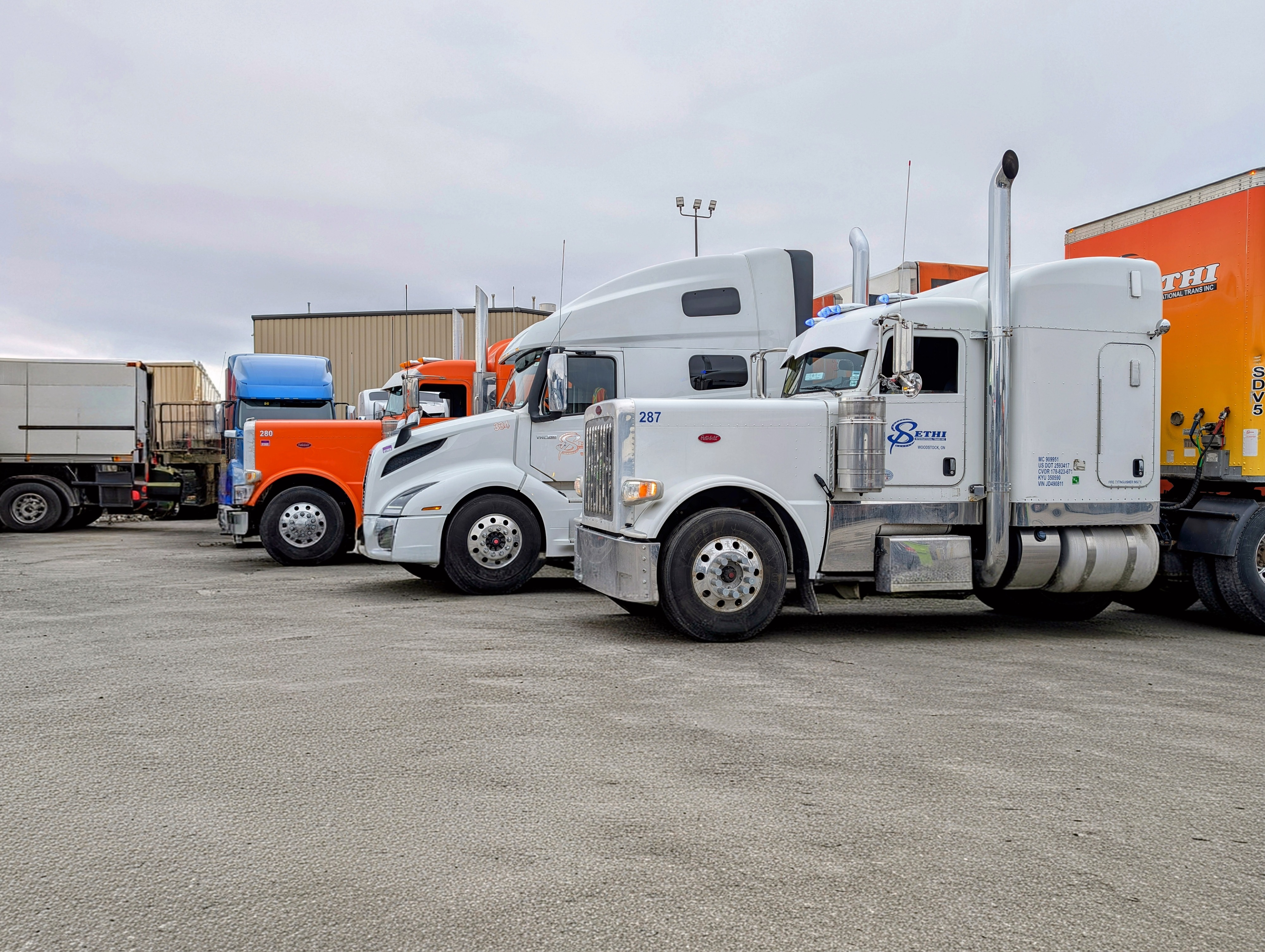 Sethi Logistics Fleet